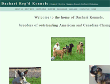 Tablet Screenshot of dachari.com